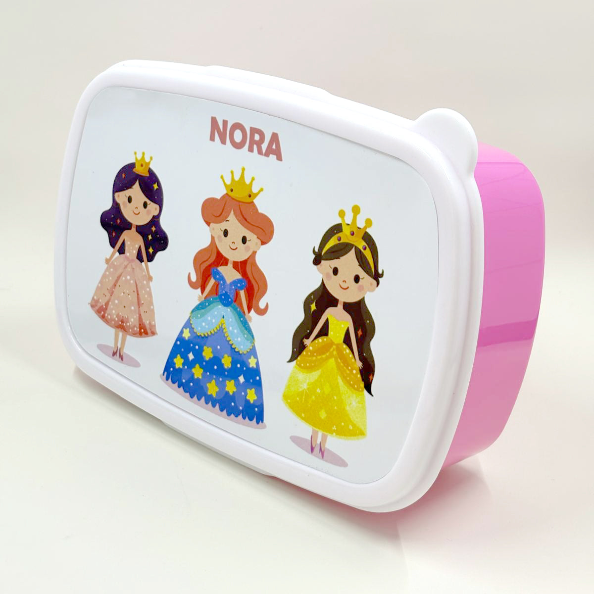 Tuppers infantiles personalizado con estampado y nombre
