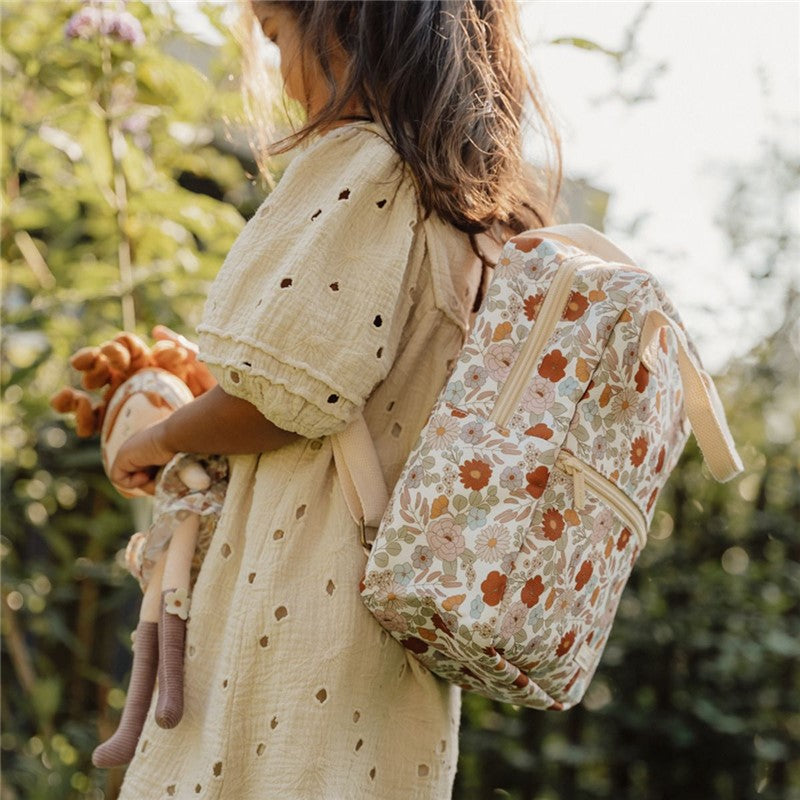 Mochila vintage flores Little Dutch