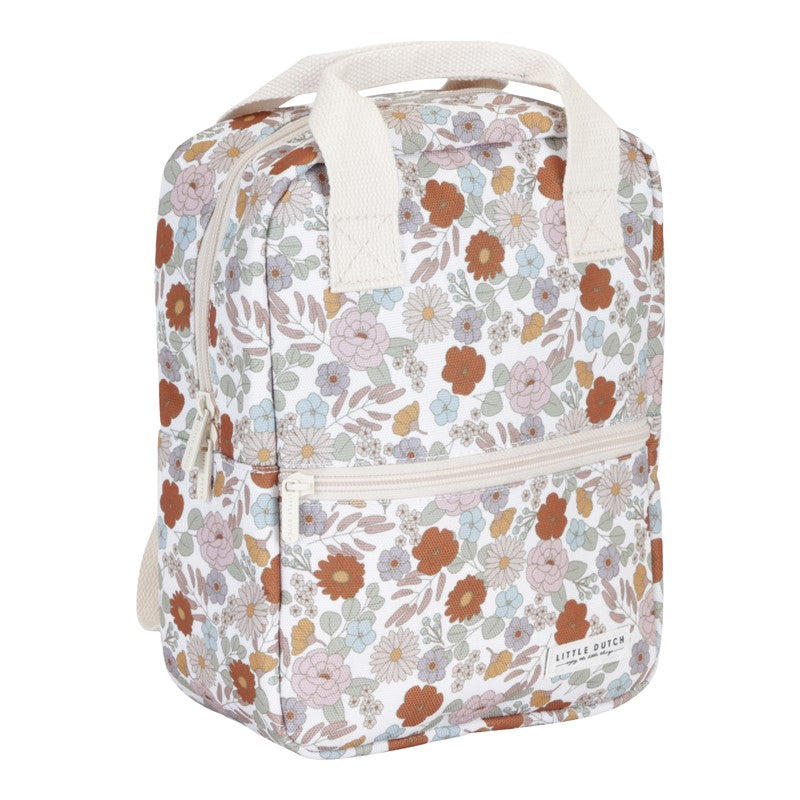 Mochila vintage flores Little Dutch