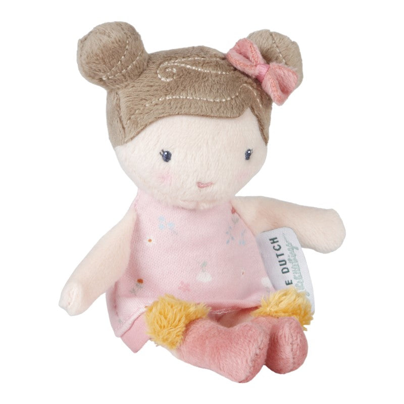 Rosa Muñeca Blandita Pequeña nueva de Little Dutch