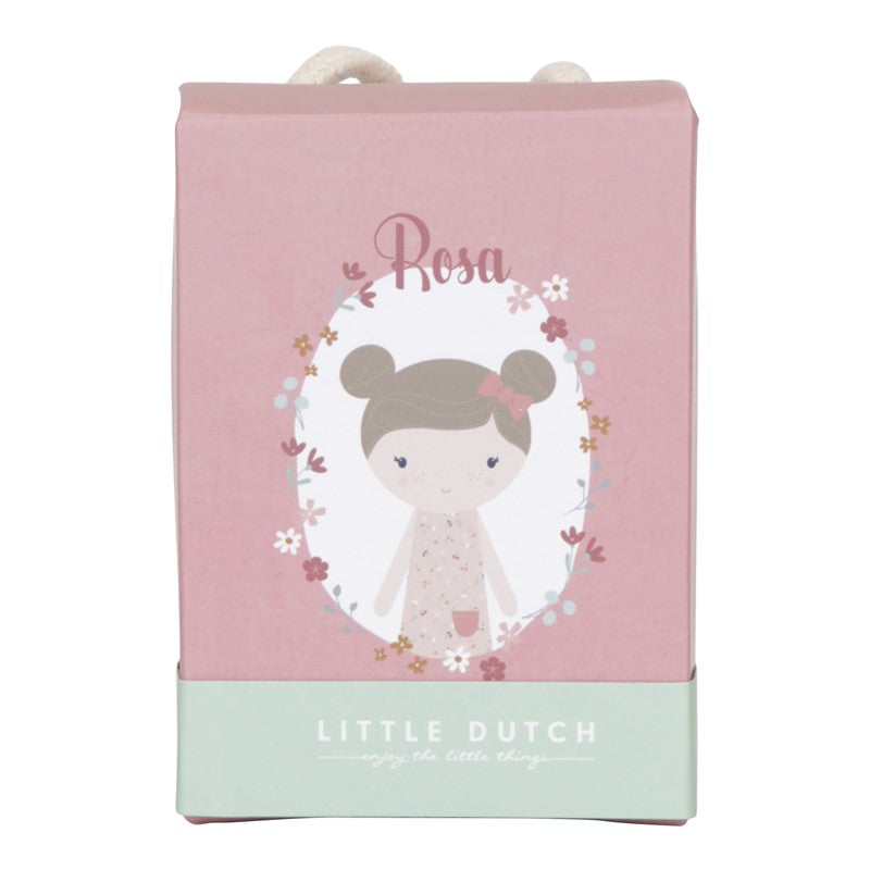 Caja Rosa Muñeca Blandita Pequeña nueva de Little Dutch