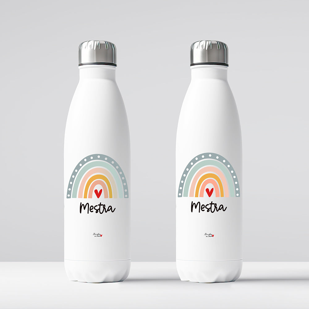 Botella personalitzada mestra art de sant martí