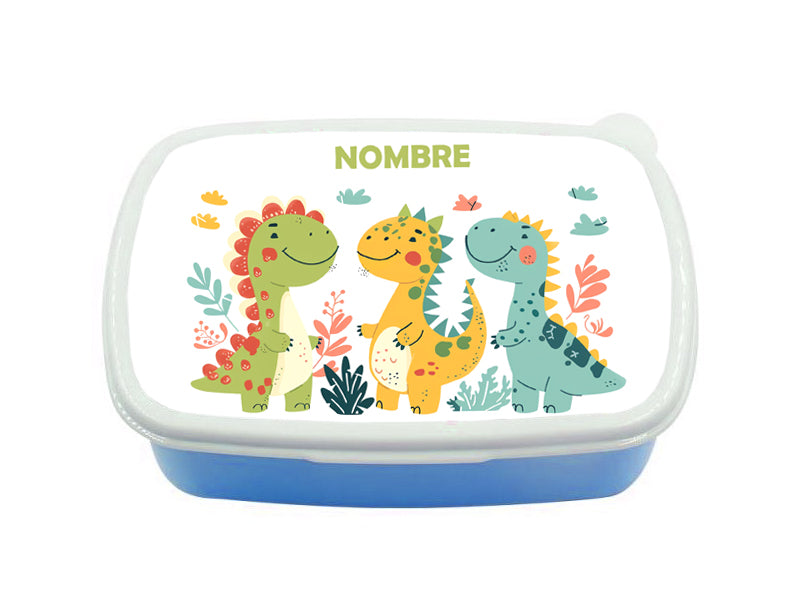 Tuppers infantiles personalizado con estampado y nombre