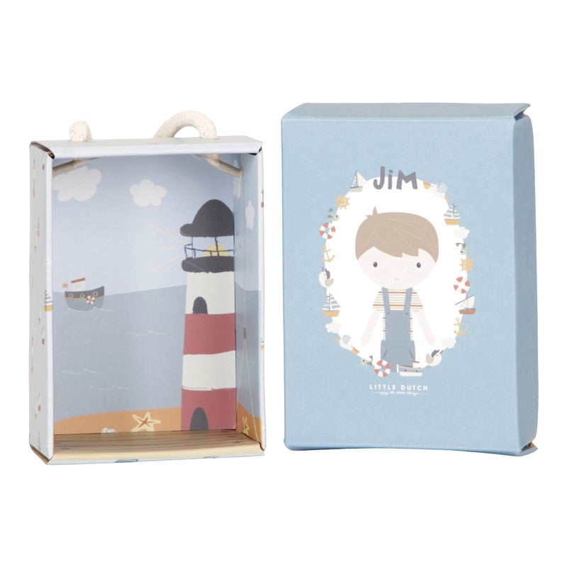 Cajita Jim Muñeco Blandito Pequeño Nuevo - Little Dutch