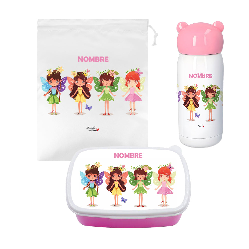 Pack Vuelta al Cole Infantil Personalizado con estampado y nombre