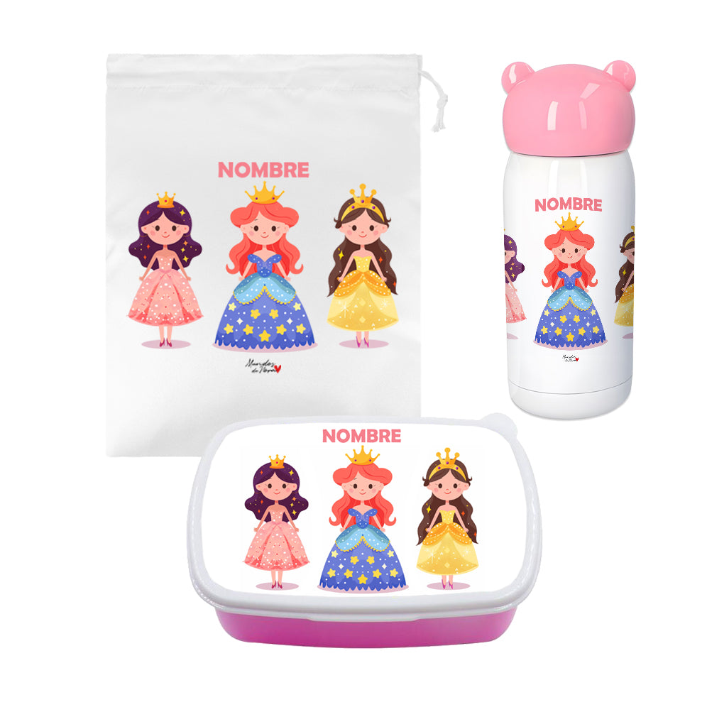 Pack Vuelta al Cole Infantil Personalizado con estampado y nombre