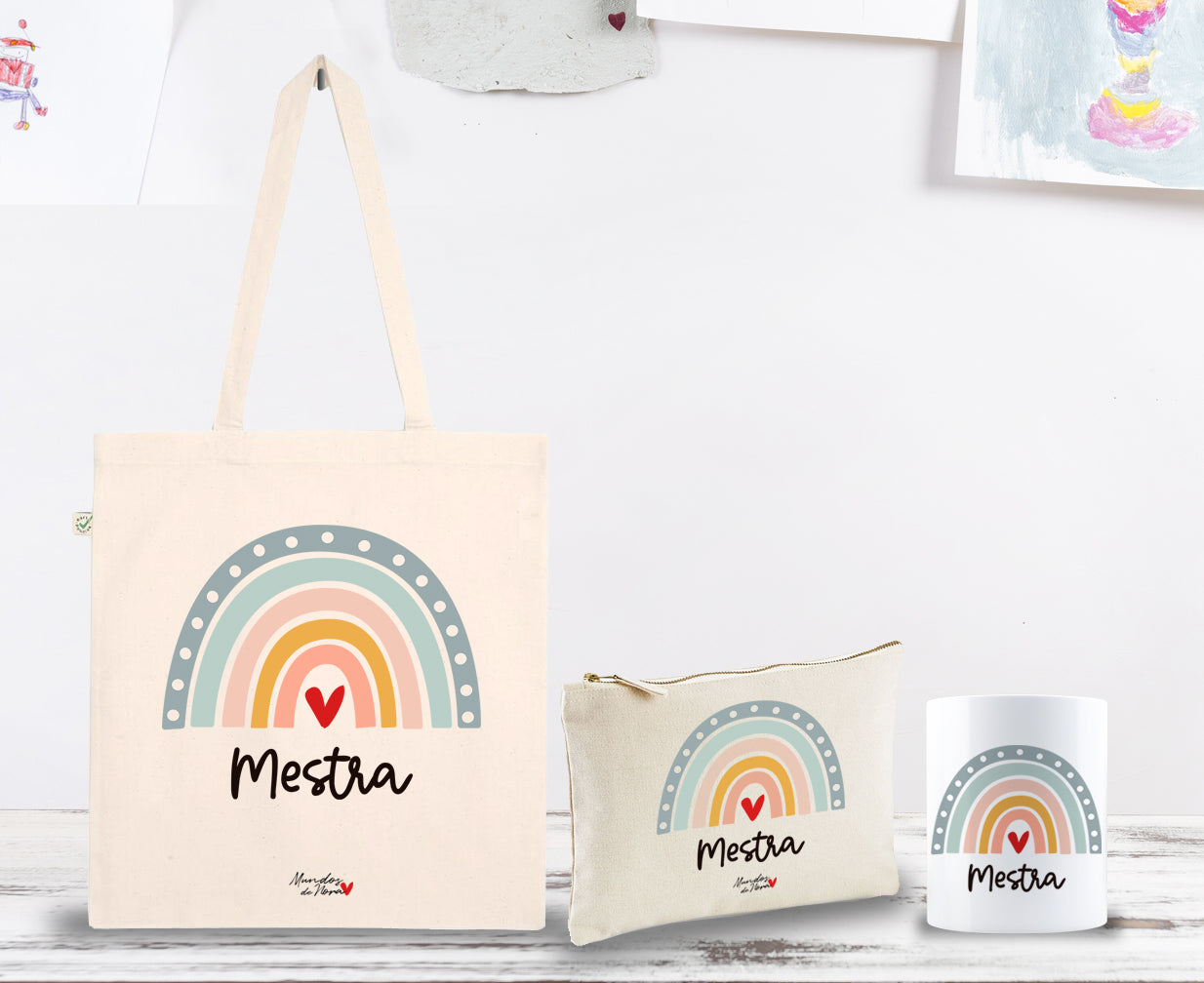 Pack regalo mestra Tote bag + Neceser + Taza
