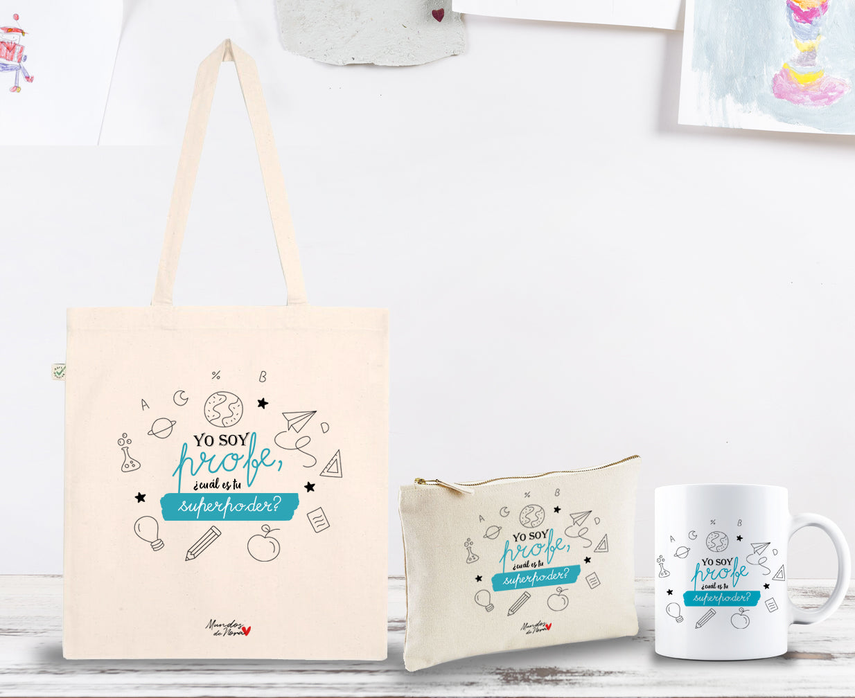 Pack Regalo Teacher - I am a teacher, whats your superpower?