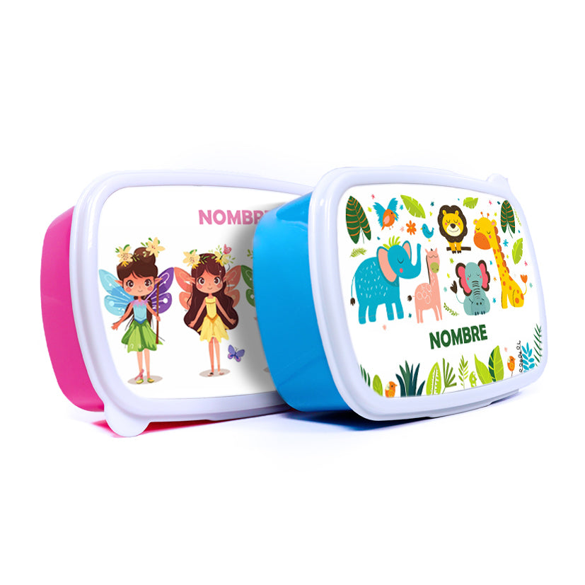 Cajas de almuerzo personalizadas con nombre