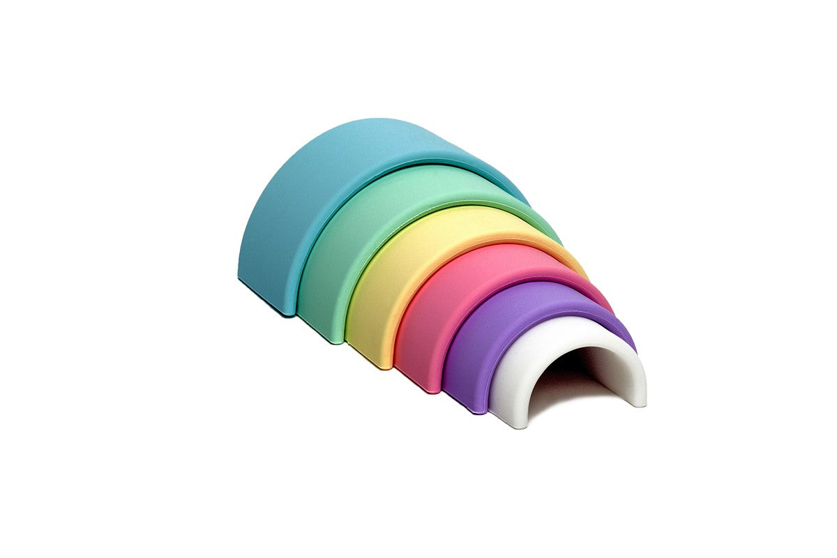 ARCO IRIS COLORES PASTEL - Mundos de Nora