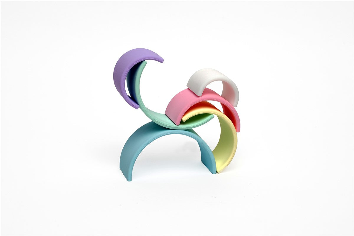 ARCO IRIS COLORES PASTEL - Mundos de Nora