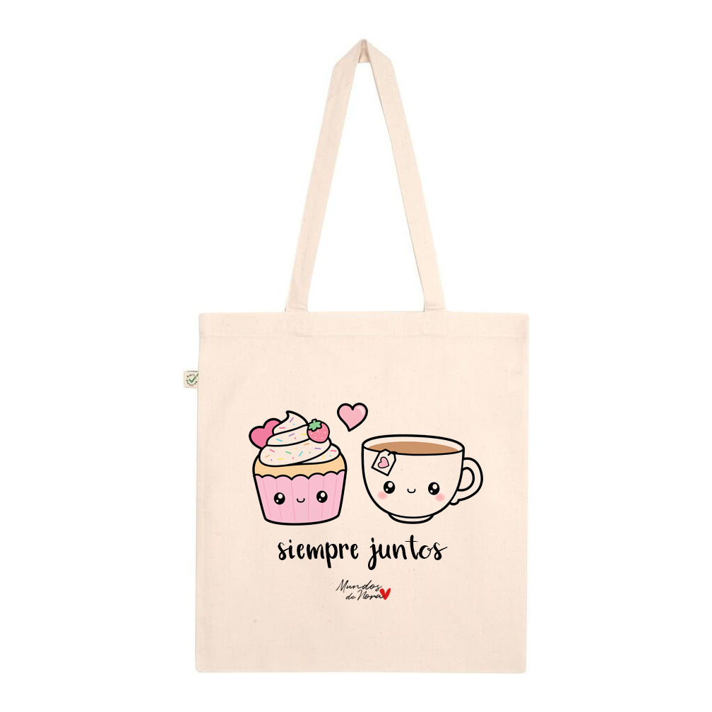 Tote bag Kawaii Cupcake & Tea