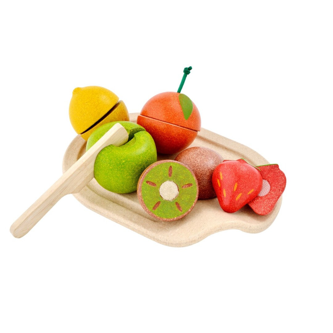 SURTIDO DE FRUTAS PLAN TOYS - Mundos de Nora