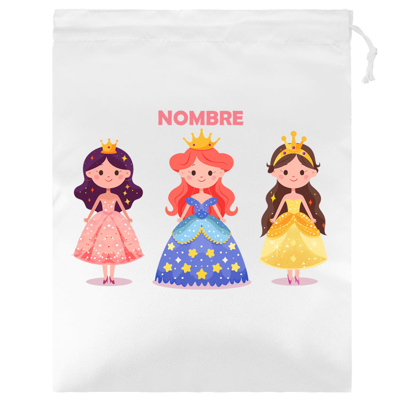 Bolsas para el Desayuno / Merienda infantiles personalizadas con estampado y nombre