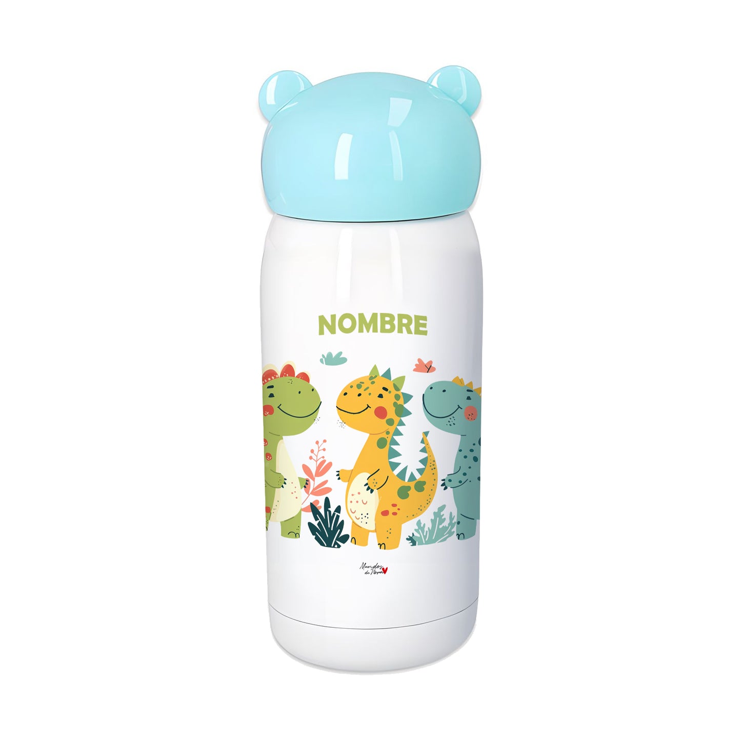 Botellas infantiles personalizadas con estampado y nombre