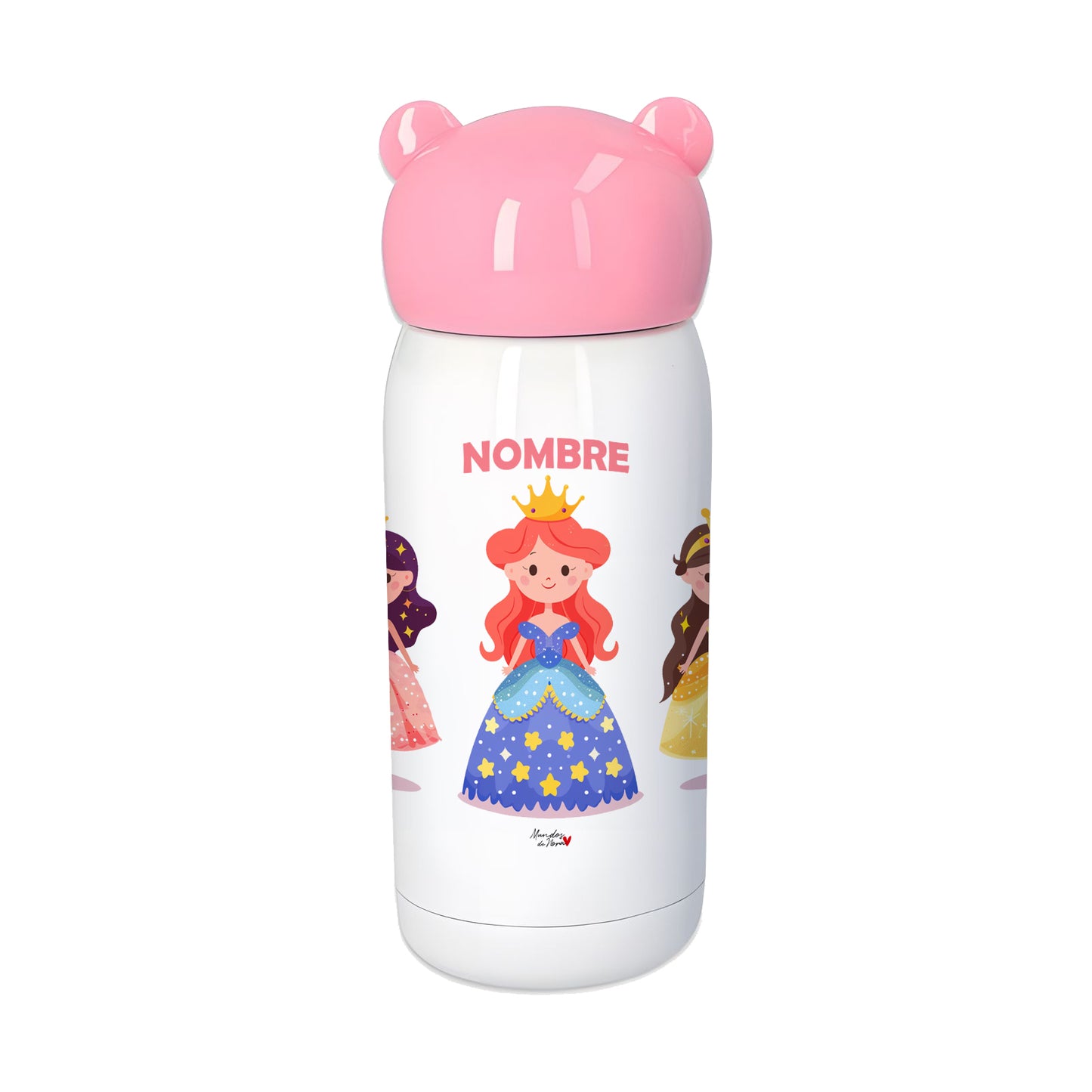 Botellas infantiles personalizadas con estampado y nombre