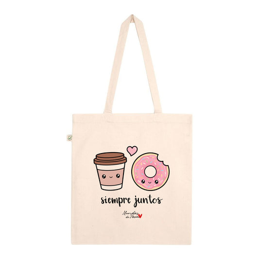 Tote bag Kawaii Coffee & Donut